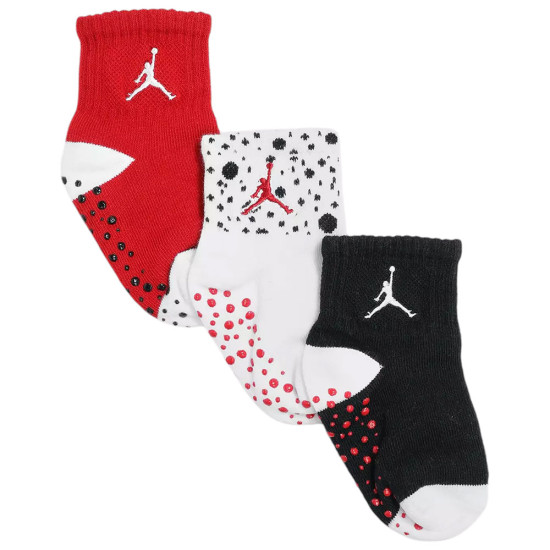 Jordan Βρεφικές κάλτσες Cement Gripper Quarter Grippy Socks 3 pairs Jordan Βρεφικές κάλτσες Cement Gripper Quarter Grippy Socks 3 pairs